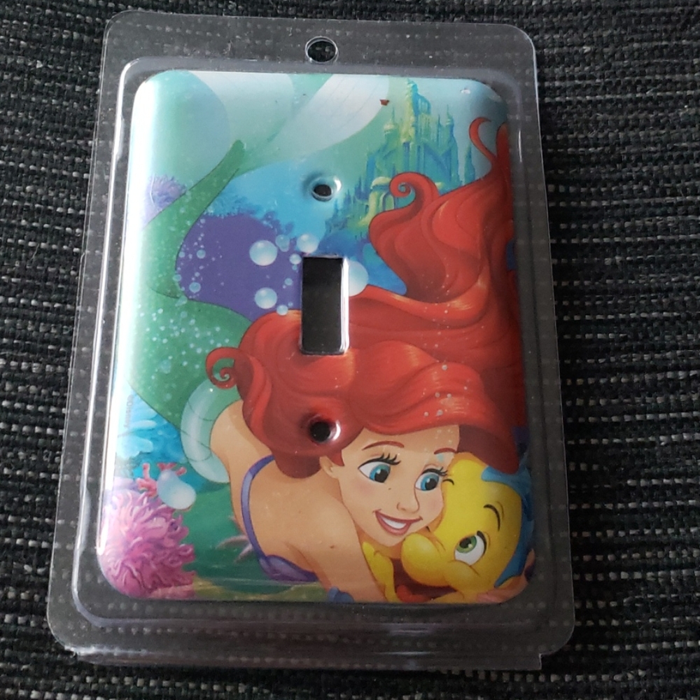 Disney Ariel Lightswitch Plate